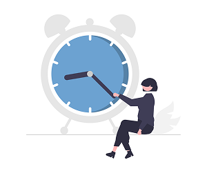 実績入力の課題イラスト